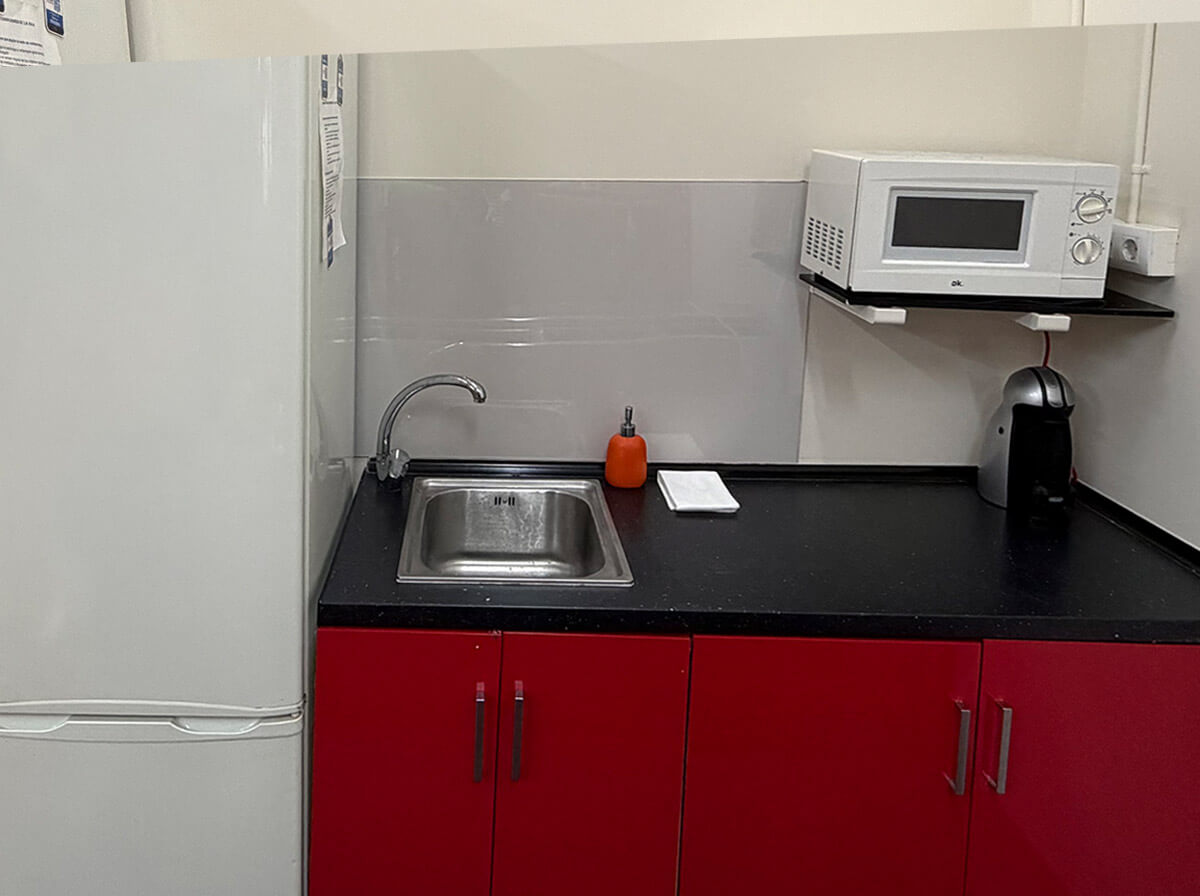 Cocina equipada para catering